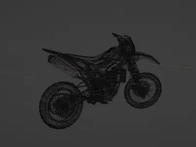 YAMAHA WR155 ALL NEW 3D model