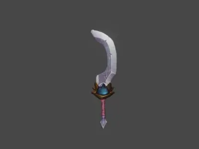 Zeloeman Sword A 51 Low-poly 3D model