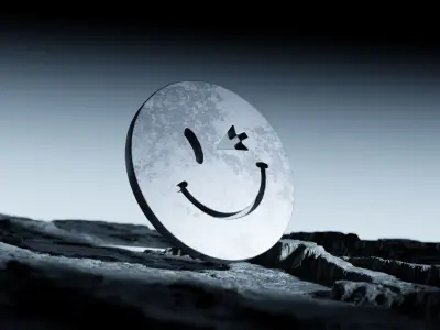 3D Terrain Mountain Scene  3D model