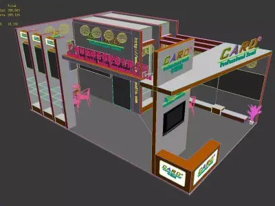 Exhibition - Area - 6X9-3DMAX2011-09 3D model