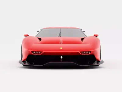 Ferrari P80C 2019 3D model