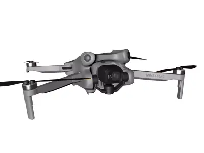 DJI Mini 4 Pro 3D model