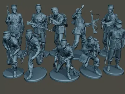 German soldiers ww2 G3 Pack1 purchase