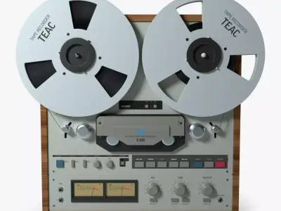 Tape Recorder 3D model