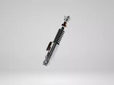 Luke Skywalker Lightsaber 3D model purchase