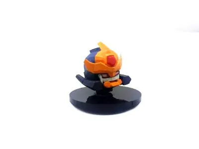 Super Mecha - Zherad of Code Name ZH3RD - 3D Print Ready 3D model