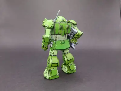 Scopedog Standing Mecha Miniature  3D print model