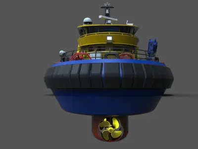 Tug 360 3D print model