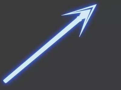 Undynes spear Free low-poly 3D model