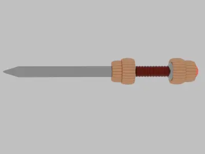 Onion sword 3D model