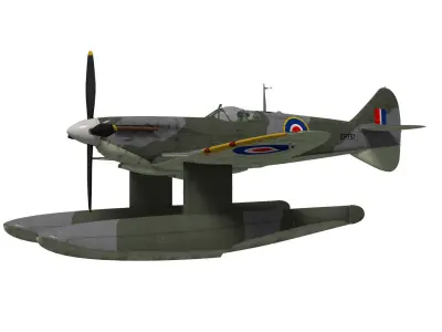 Supermarine Spitfire Mk-Vb Floatplane 3D model