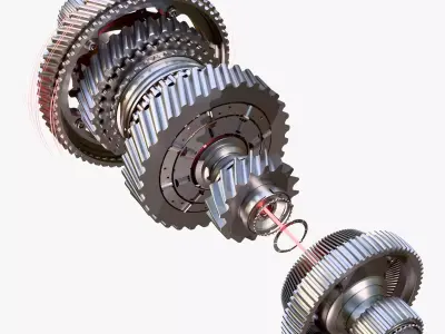 Energy Gear Transmission M1 3D model
