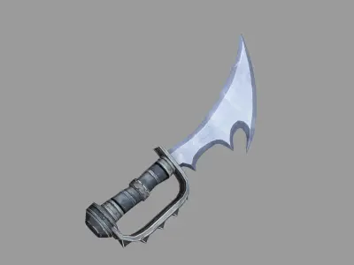 Dagger sword Low-poly 3D model buy
