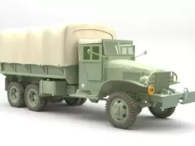 Soldier tanker 3D model