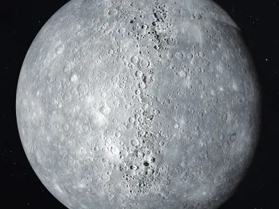  Planet Mercury For Blender 