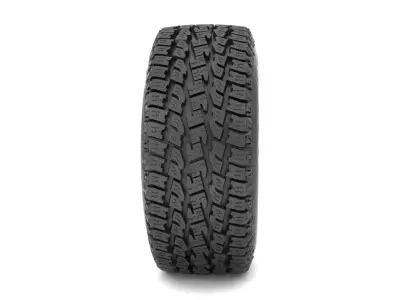 OFF ROAD WHEEL AND TIRE 16 3D model
