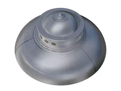 adamski flying saucer 3D model