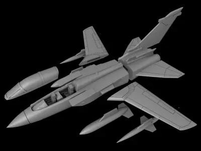 PANAVIA TORNADO SCALE 1-72 Printable Files 3D print model