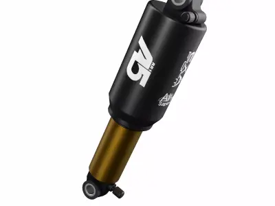 A5 MTB rear shock bronze 3D model