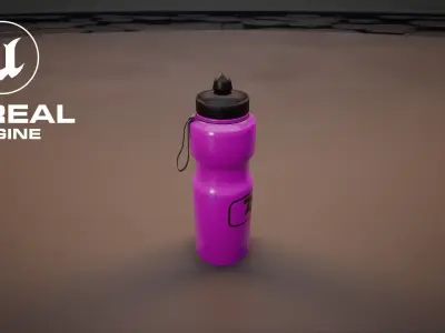 Water Bottle 3D model 53