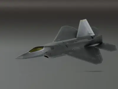 Pack Falcon Fighter Jets - 14 Aircrafts Low-poly 3D model