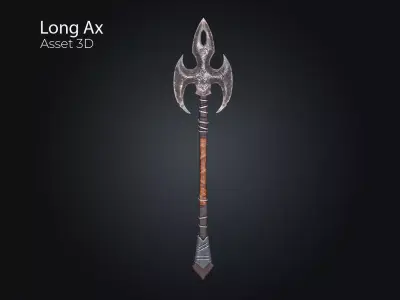 Long Ax Free low-poly 3D model