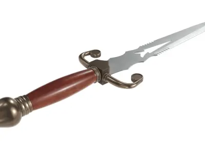 Dagger Fantasy 3 3D model