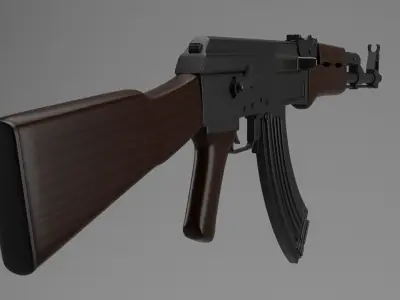 AK 47 Free 3D model get