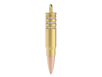 N070 Military fashion pendant 3D print model