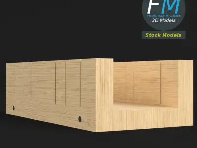 Mitre box 3D model