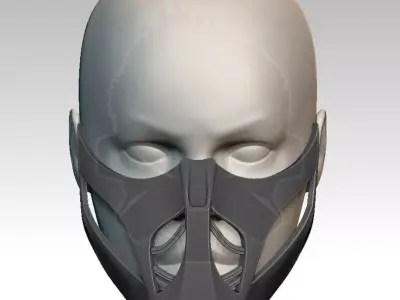 Dune 3 Mask - Paul Atreides Emperor Stillsuit mask 3D print model