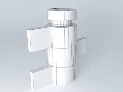 Industrial part Free 3D model order