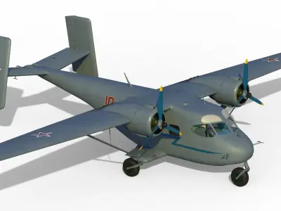 Antonov An-14 Pchelka 3D model