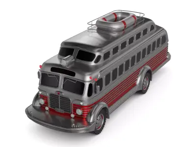 Amphibious Bus 3D model