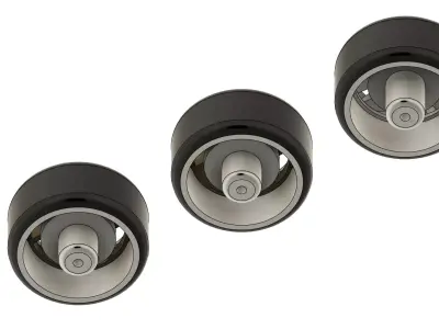 Classic JAPAN wheels set in HW scale 3D print model