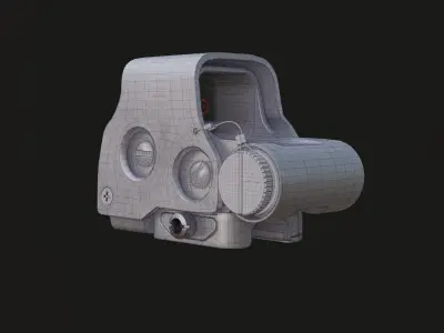 EOTECH HWS EXPS3 Red Dot Sight 3D model