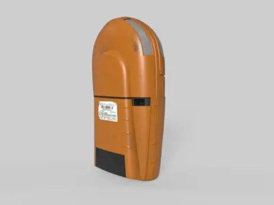 Gas Detector Low-poly 3D model purchase