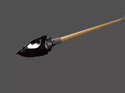 Arrows Low-poly 3D model