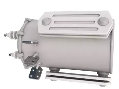 Electric Pole Transformer 3D model