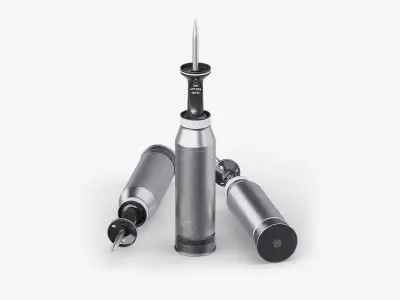 DM63 Round Shell 120MM Low-poly 3D model