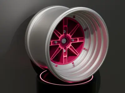 Sport Detailed Rim 3D model