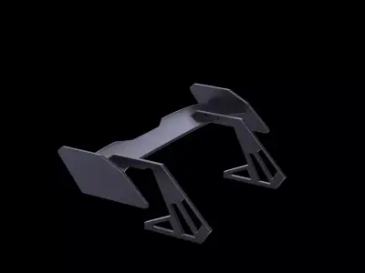 Spoiler bodykit car vehicle industrial 3D model