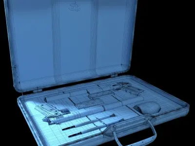 Hitman Attache Case 3D model