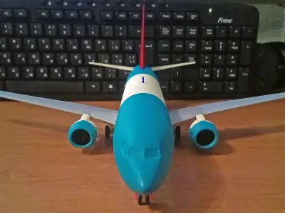 121214 Model kit Boeing 737-800 Split Scimitar Down 3D print model
