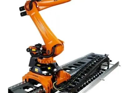 Robot Rail Track 7th Axis Linear Slide for KUKA FANUC all Robots 3D model
