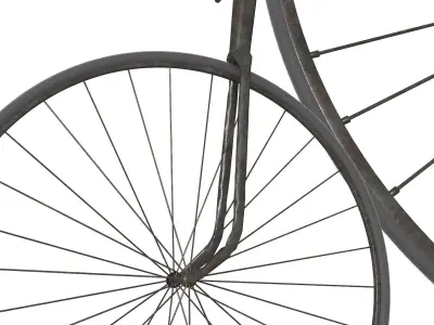Penny Farthing - PBR 3D model