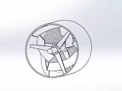 coffy tank Low-poly 3D model
