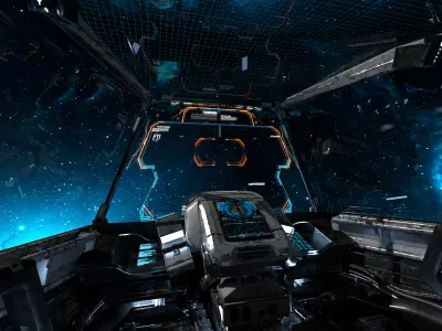 Spaceship Cockpit v1 3D model purchase
