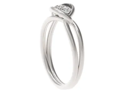 Antique Oval Diamond Ring All Size 3D print model
