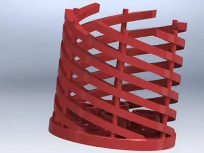 Figulo Candle holder Free 3D model